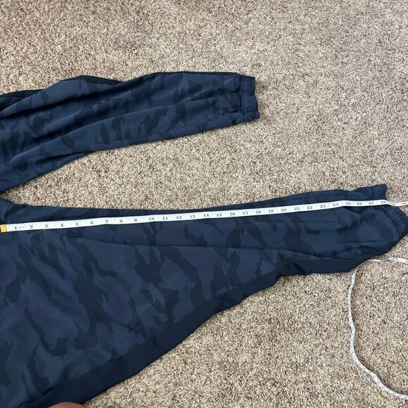 Athleta Brooklyn Textured Camo Joggers 14 Navy Camo Athletic Athleisure - Picture 6 of 10